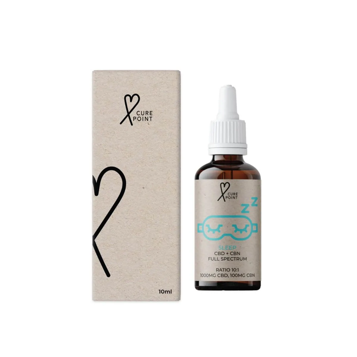 CBD + CBN 11% SLEEP Gold Distillate CurePoint 10ml
