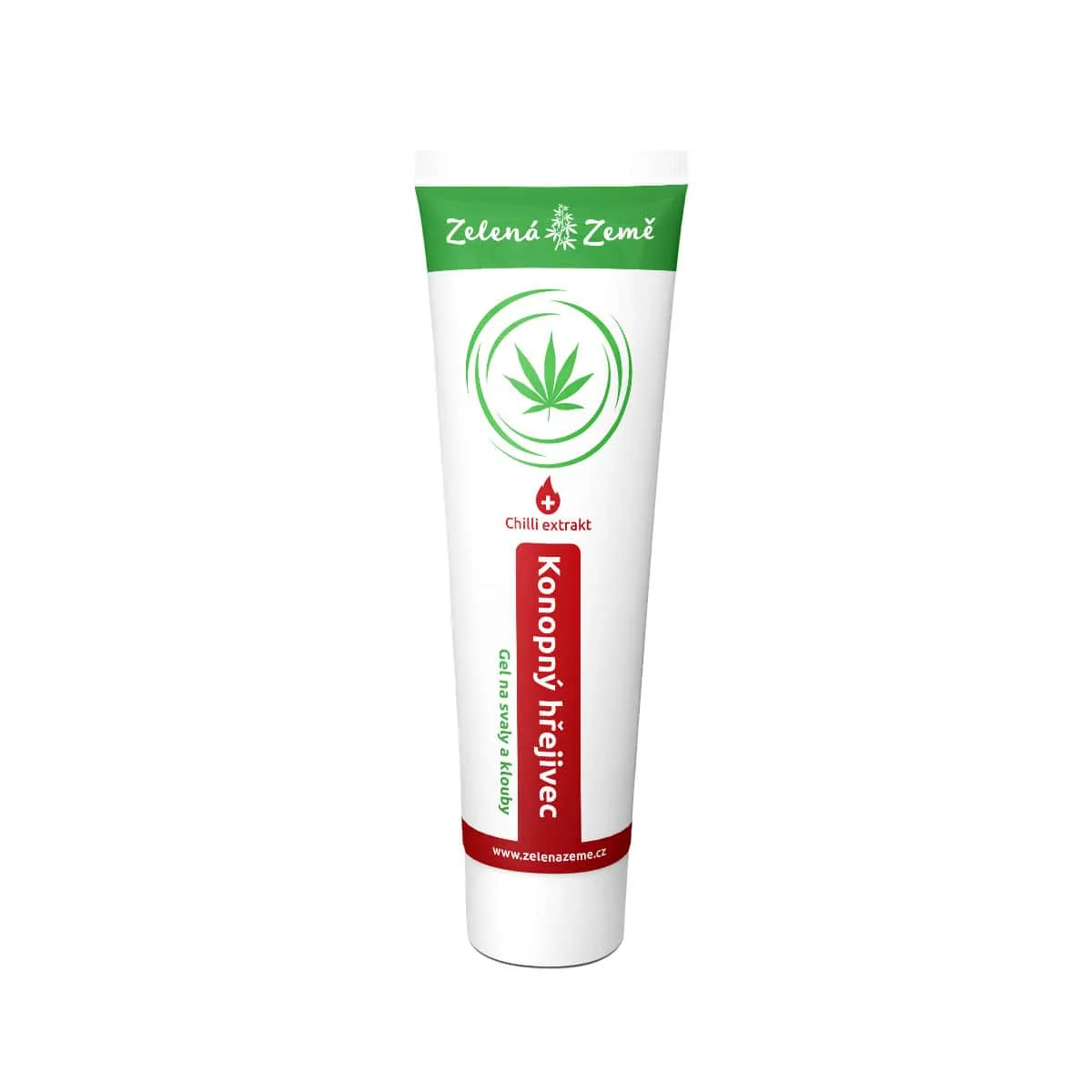 Hemp gel for muscles and joints, warming Zelená Země 100ml