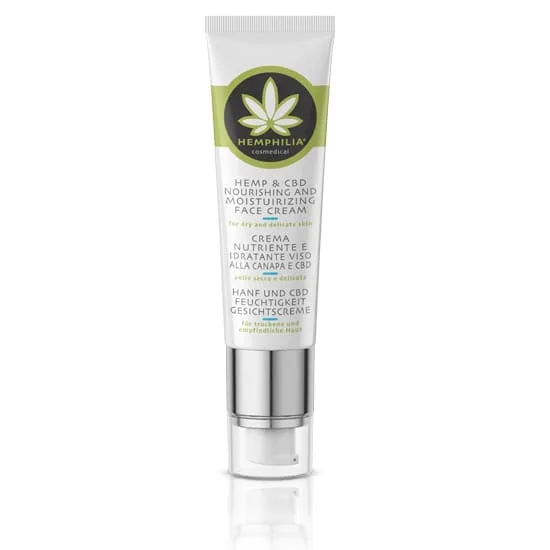 Hemp & CBD nourishing and moisturizing face cream Hemphilia 50ml