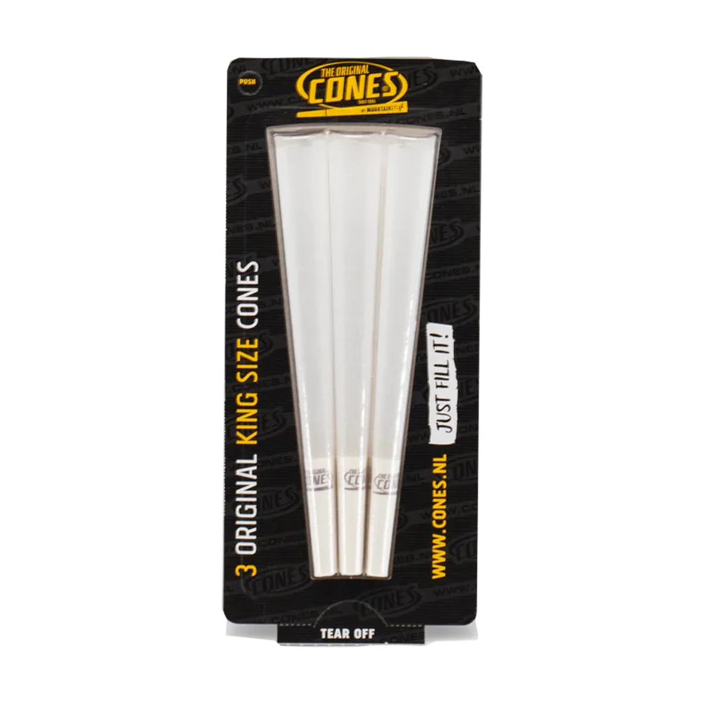 CONES pre-rolled papers KING SIZE 3pcs
