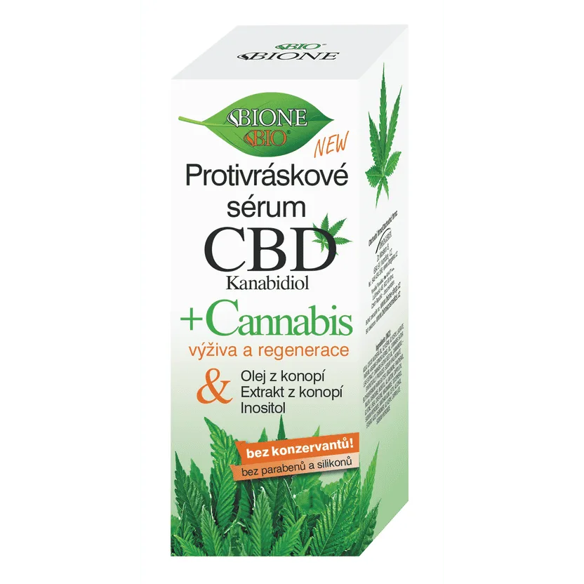 Anti-wrinkle CBD serum Bione 40ml