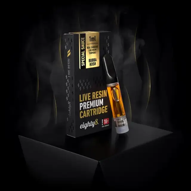Banana Runtz LIVE RESIN cartridge eighty8 1ml