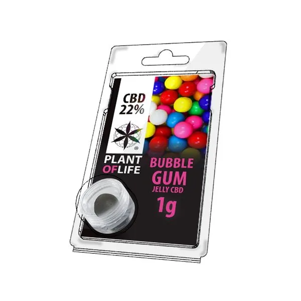 CBD Jelly Bubblegum, Plant of Life 1g