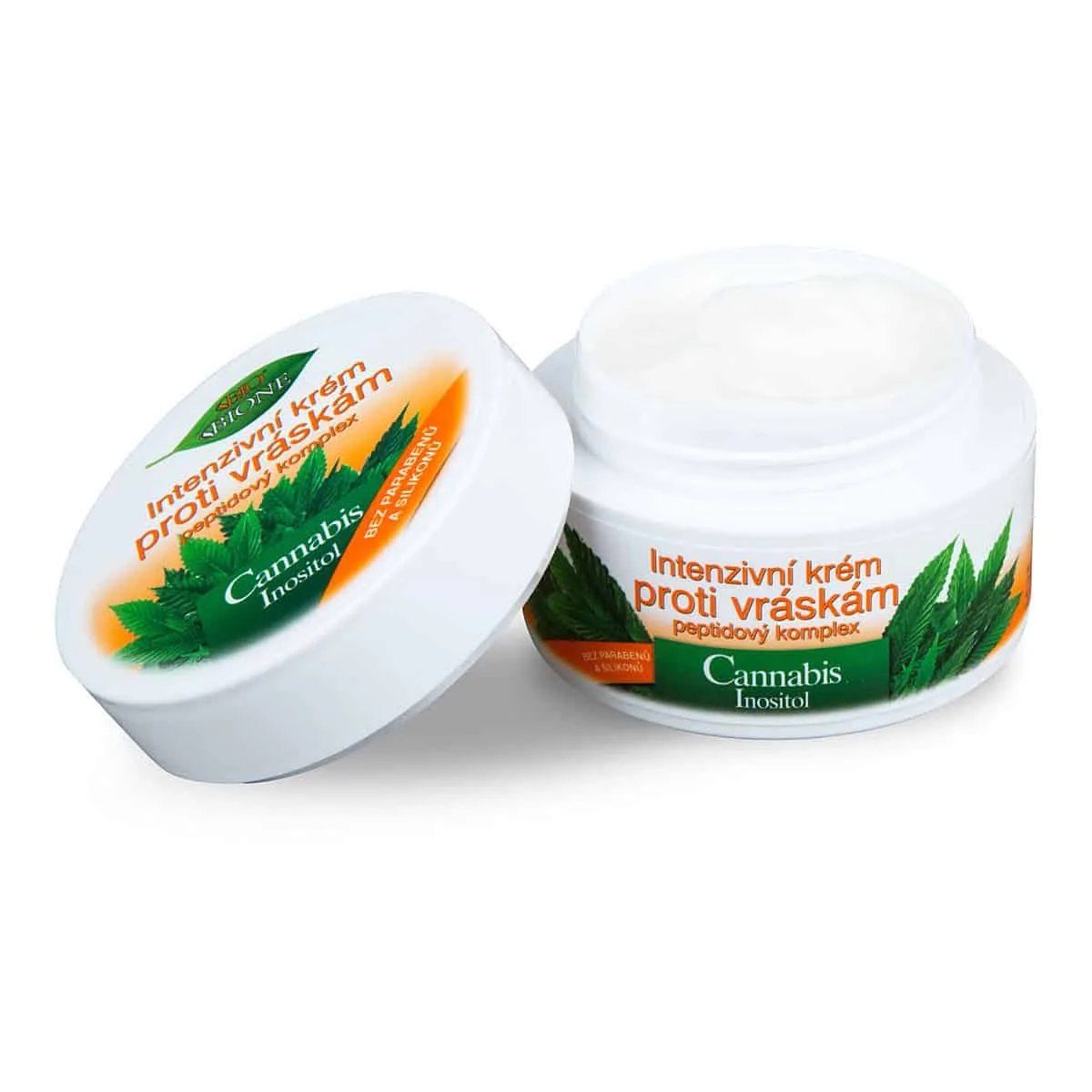 Intensive anti-wrinkle cream with hemp, Bione 51ml