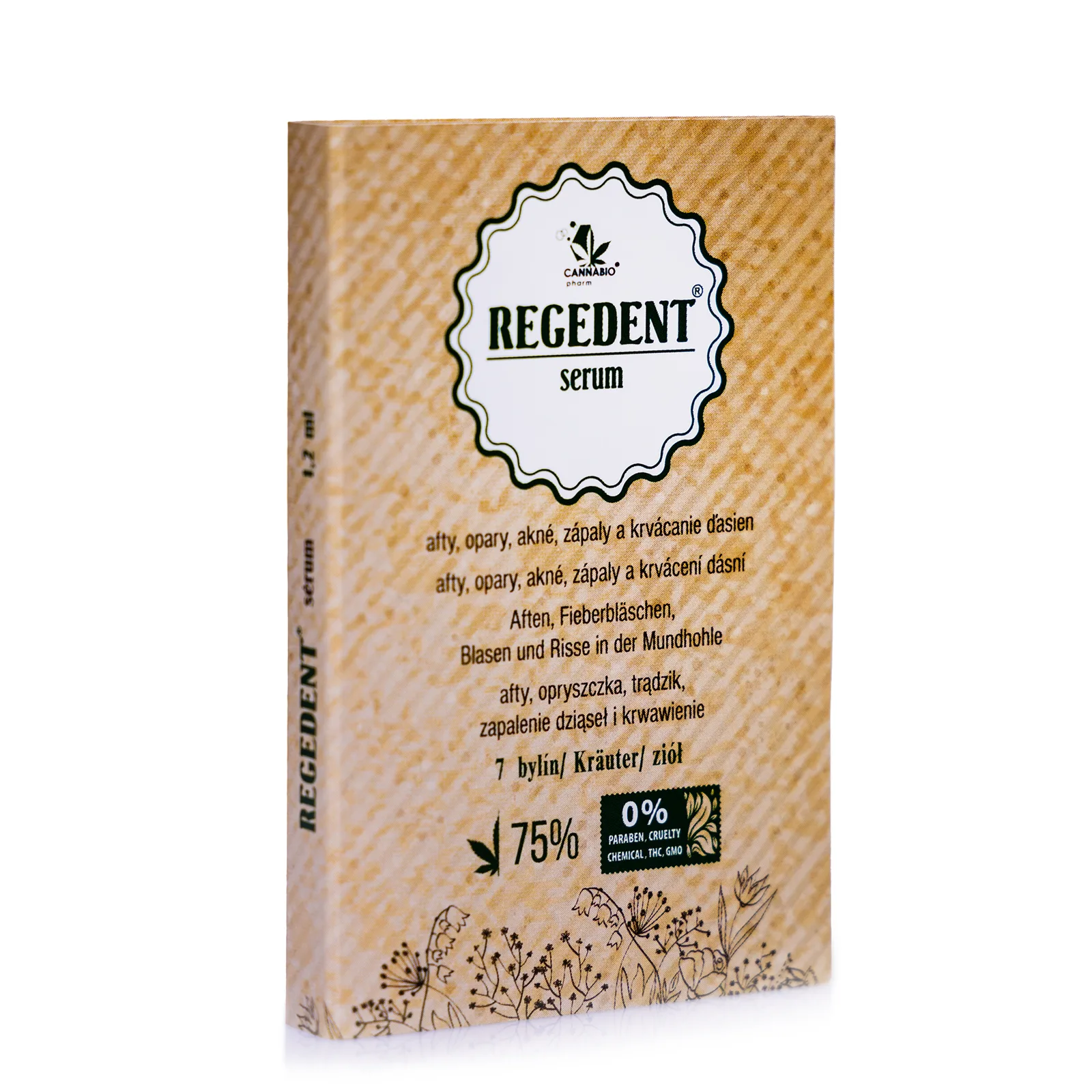 Regedent serum CANNABIO 1.2ml