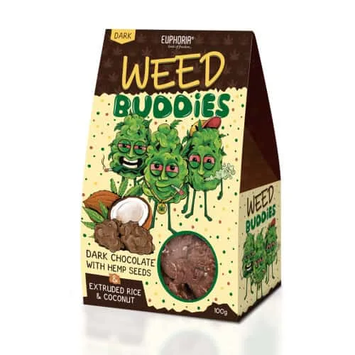 Weed Buddies EUPHORIA dark chocolate