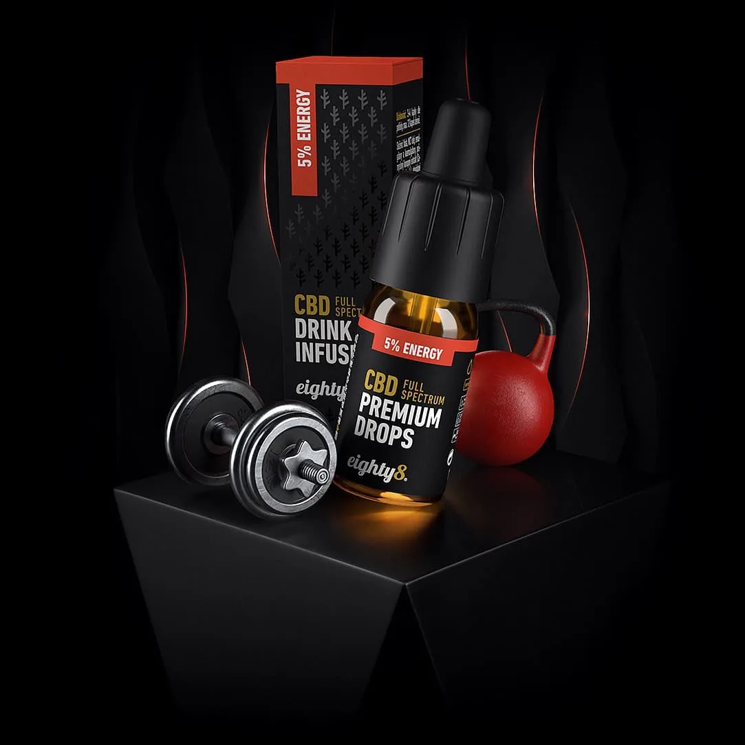 Energy CBD drops 5% eighty8 10ml