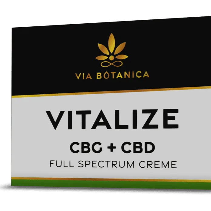 Vitalizing CBD CBG cream Via Botanica 50ml
