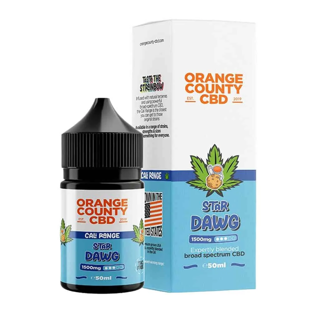 Star Dawg Haze CBD liquid Orange County