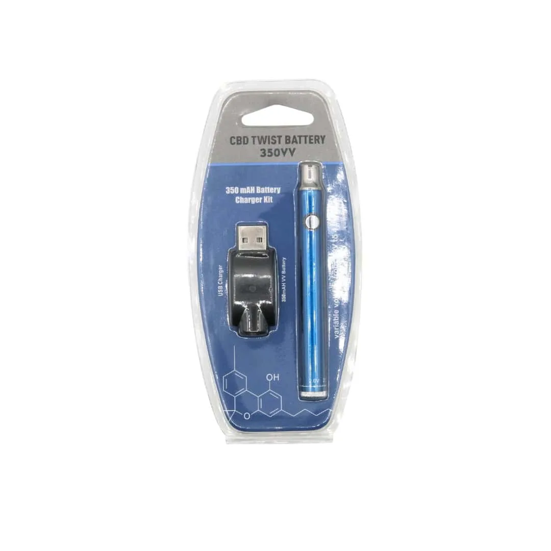 CBD TWIST 350 mAh Battery, 510 Thread