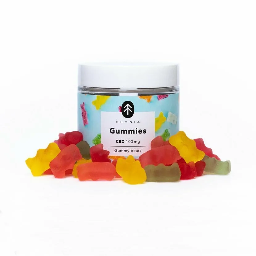 Gummies CBD HEMNIA Bears 100mg 20pcs x 5mg 45g
