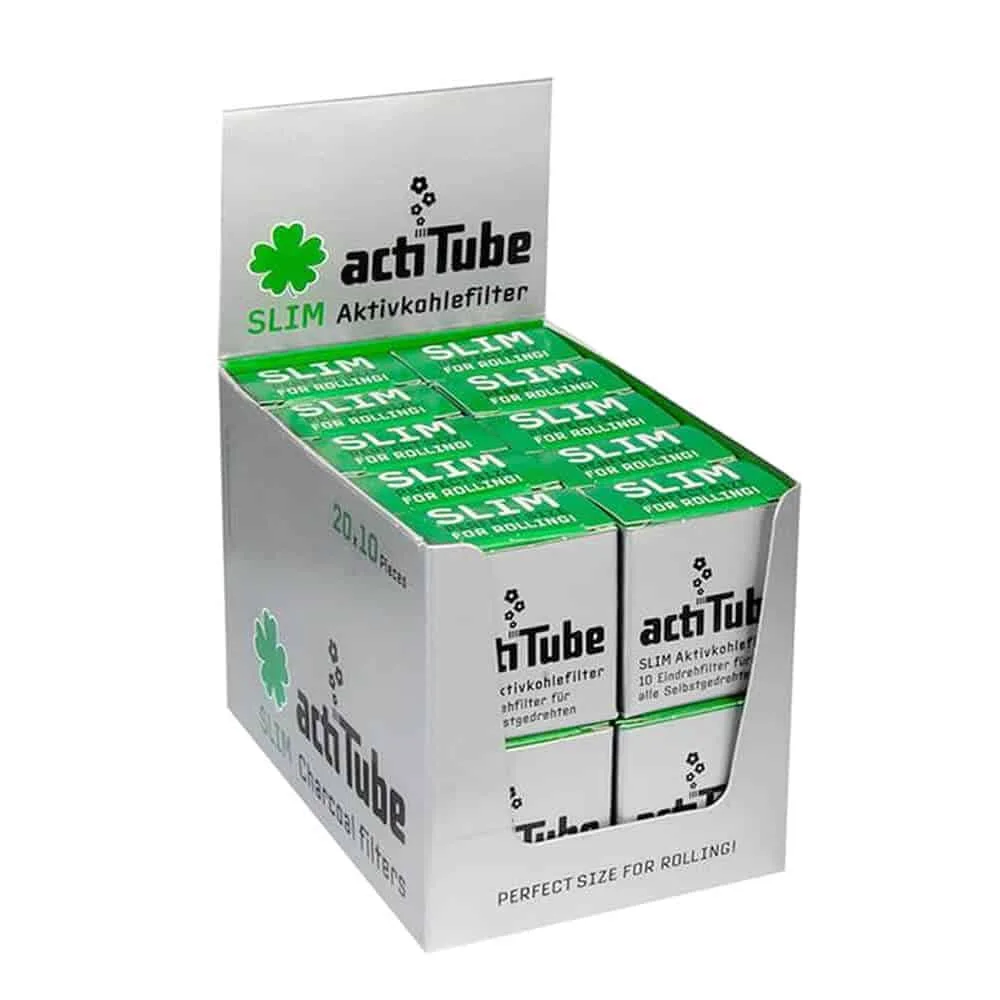 actiTube activated carbon filters 10pcs