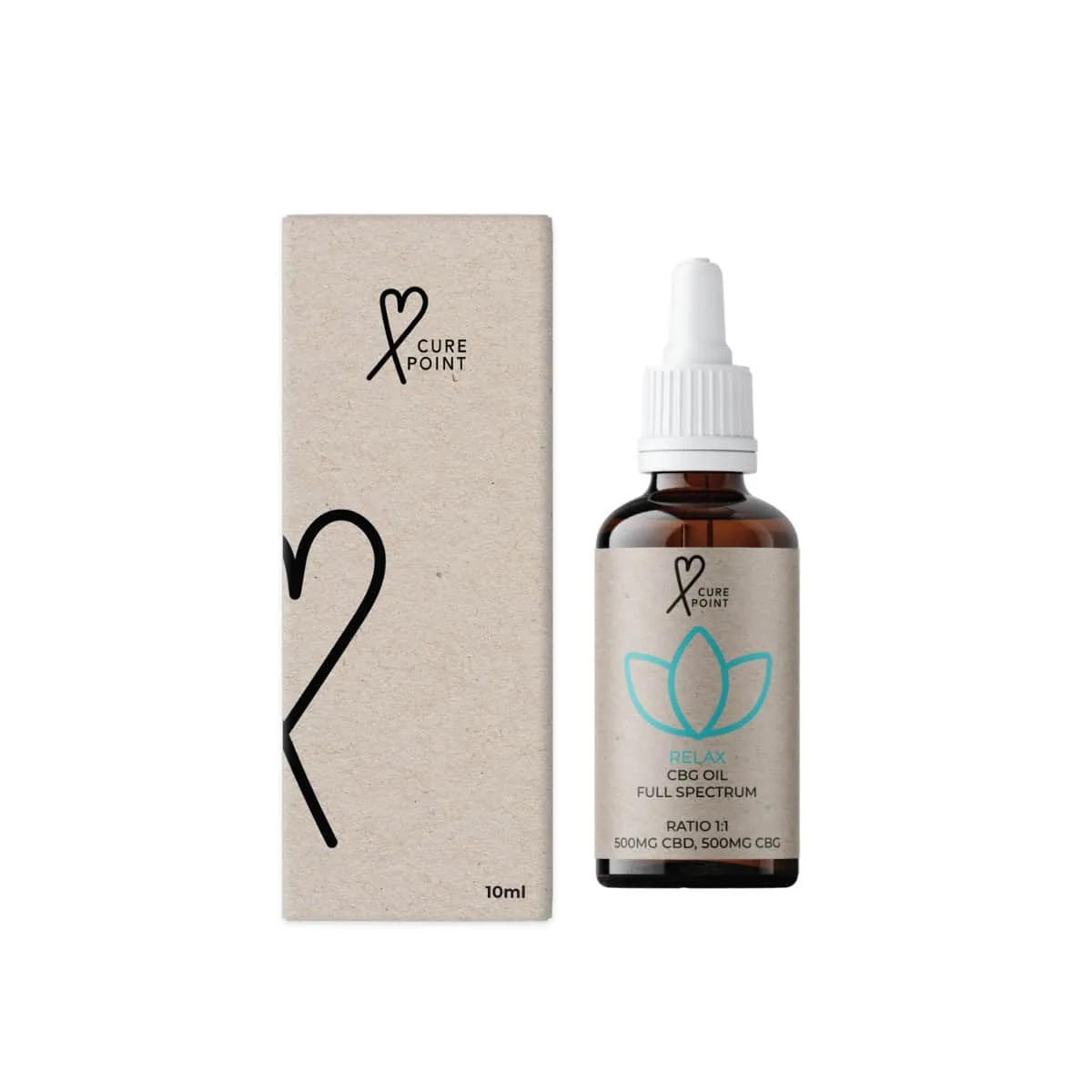 CBD + CBG RELAX Full spectrum CurePoint 10ml