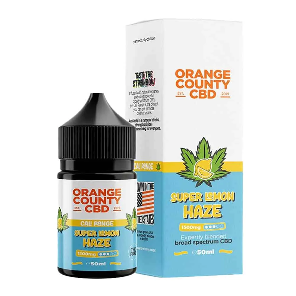 Super Lemon Haze CBD liquid Orange County