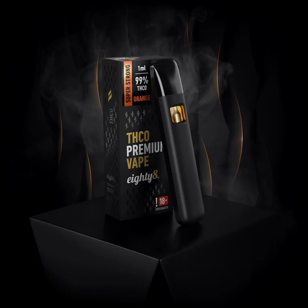 Value pack 5x THCO vape pen eighty8 99% 1ml