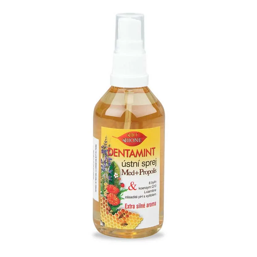MED + Q10 Dentamint Mouth Spray Bione 115ml