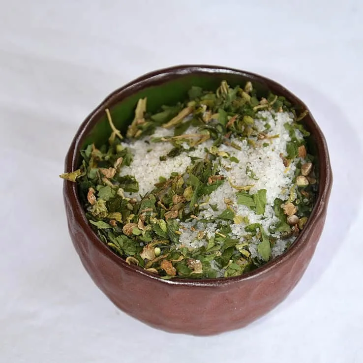 Hemp salt + pepper and wild garlic Zelená Země