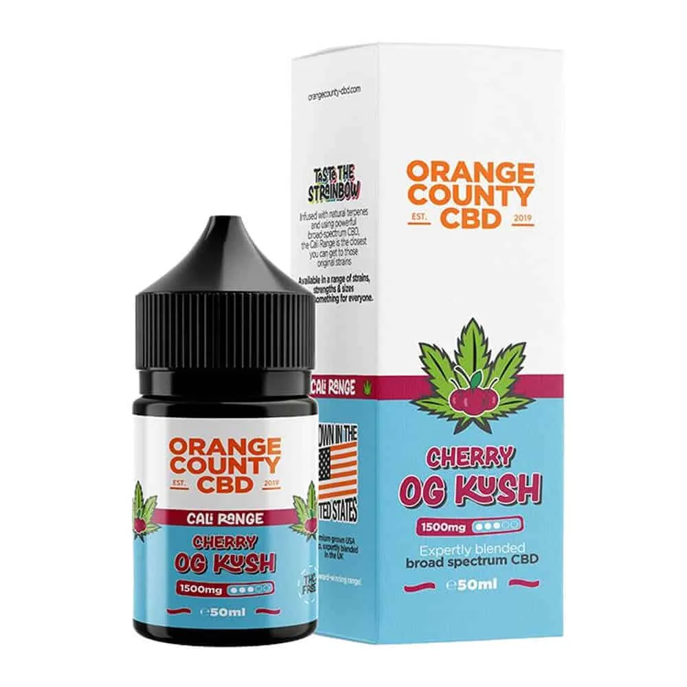 Cherry OG Kush CBD liquid Orange County