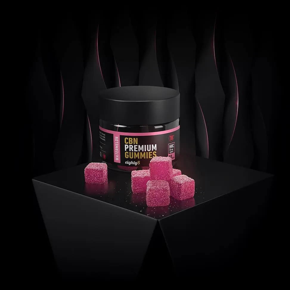 CBN sleep candies Watermelon eighty8, 10 pieces