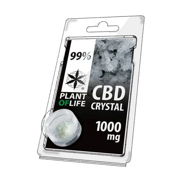 CBD crystal 99% Plant of Life 1000mg