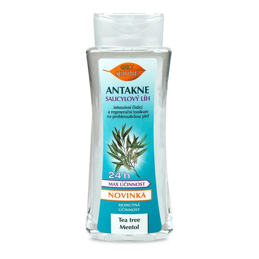 Antakne Salicylic Spirit with Tea Tree and Menthol Bione 255ml