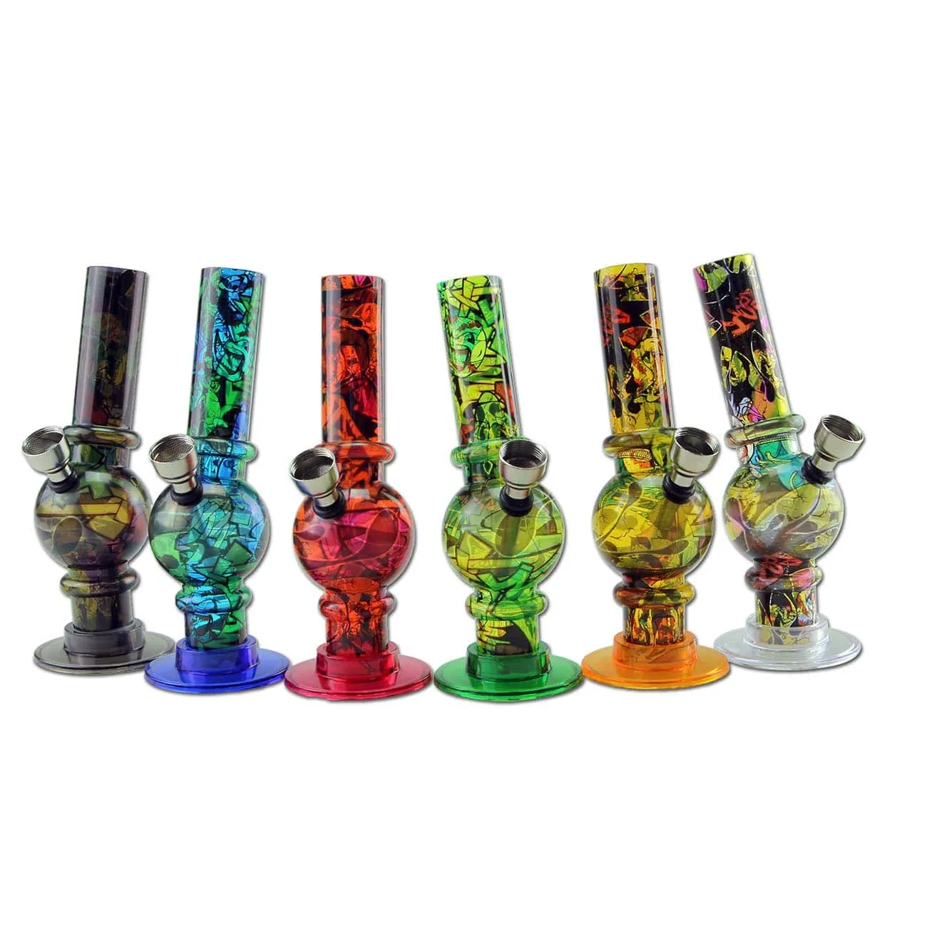 Acrylic mini bong 15cm