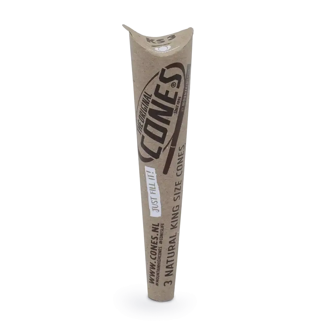 CONES King Size 3x NATURAL