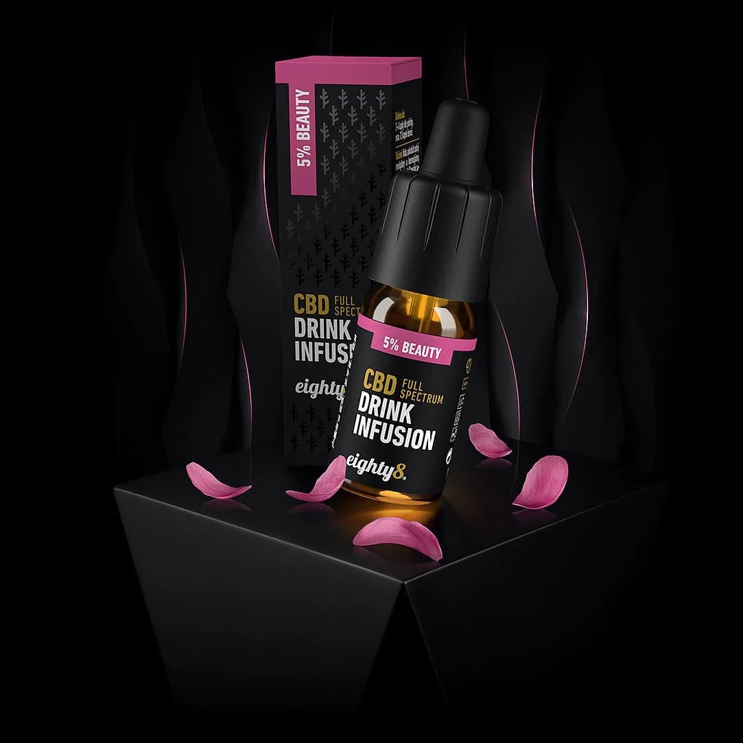 Beauty CBD drops 5% eighty8 10ml