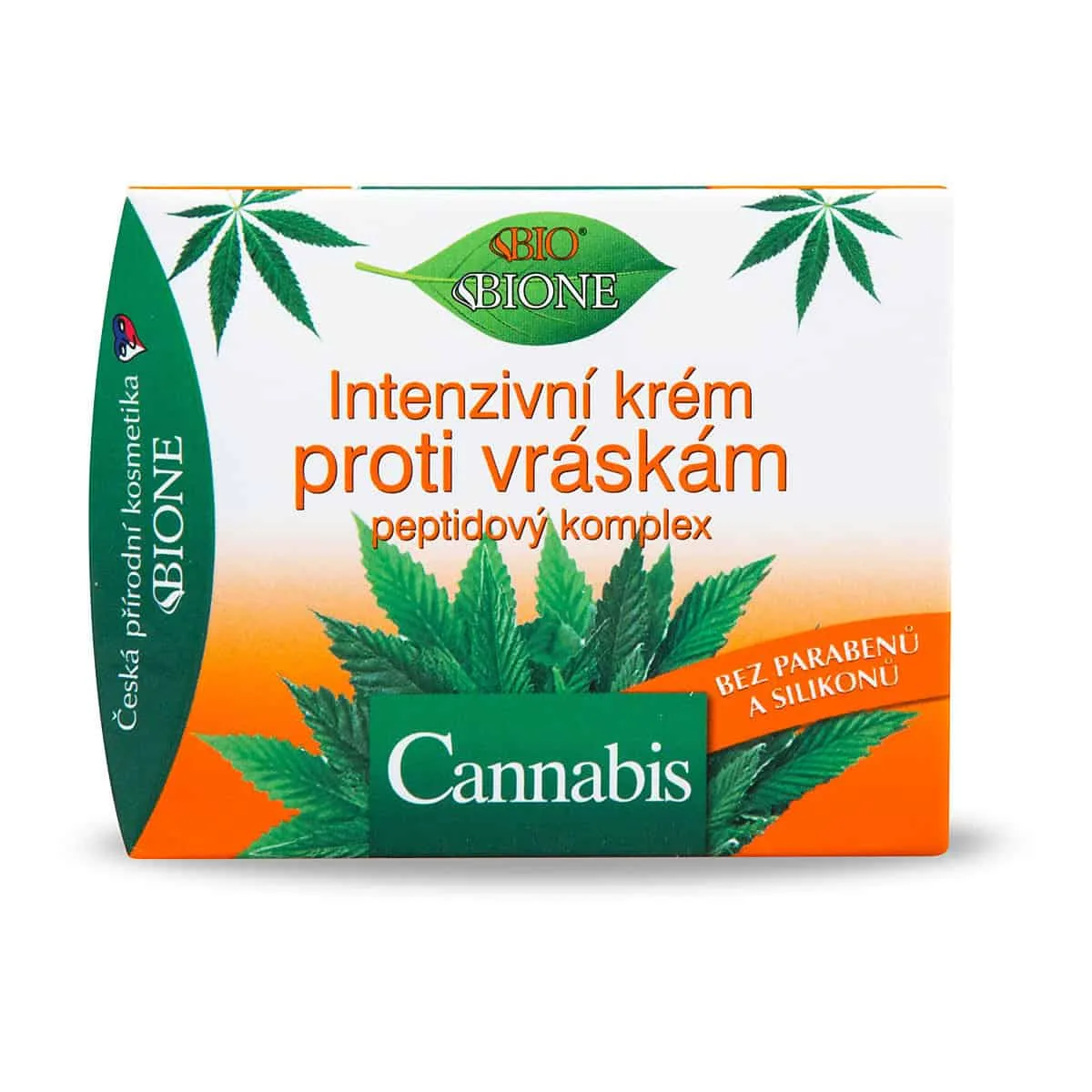 Intensive anti-wrinkle cream with hemp, Bione 51ml