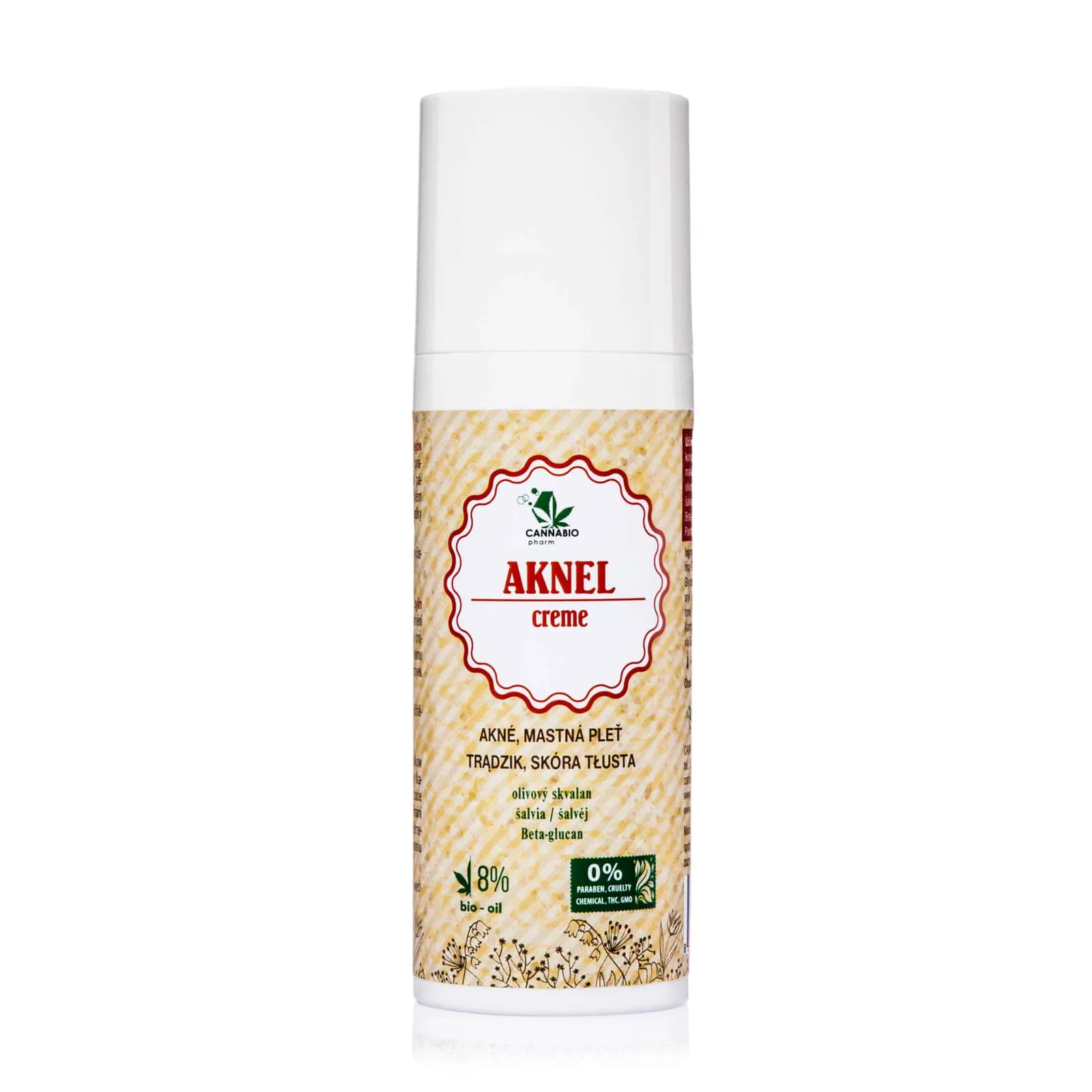 Aknel Cream CANNABIO 50ml
