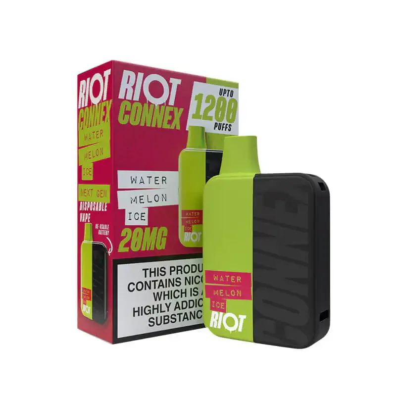 RIOT Connex vape Kit (battery + 2x capsules) 20mg/ml