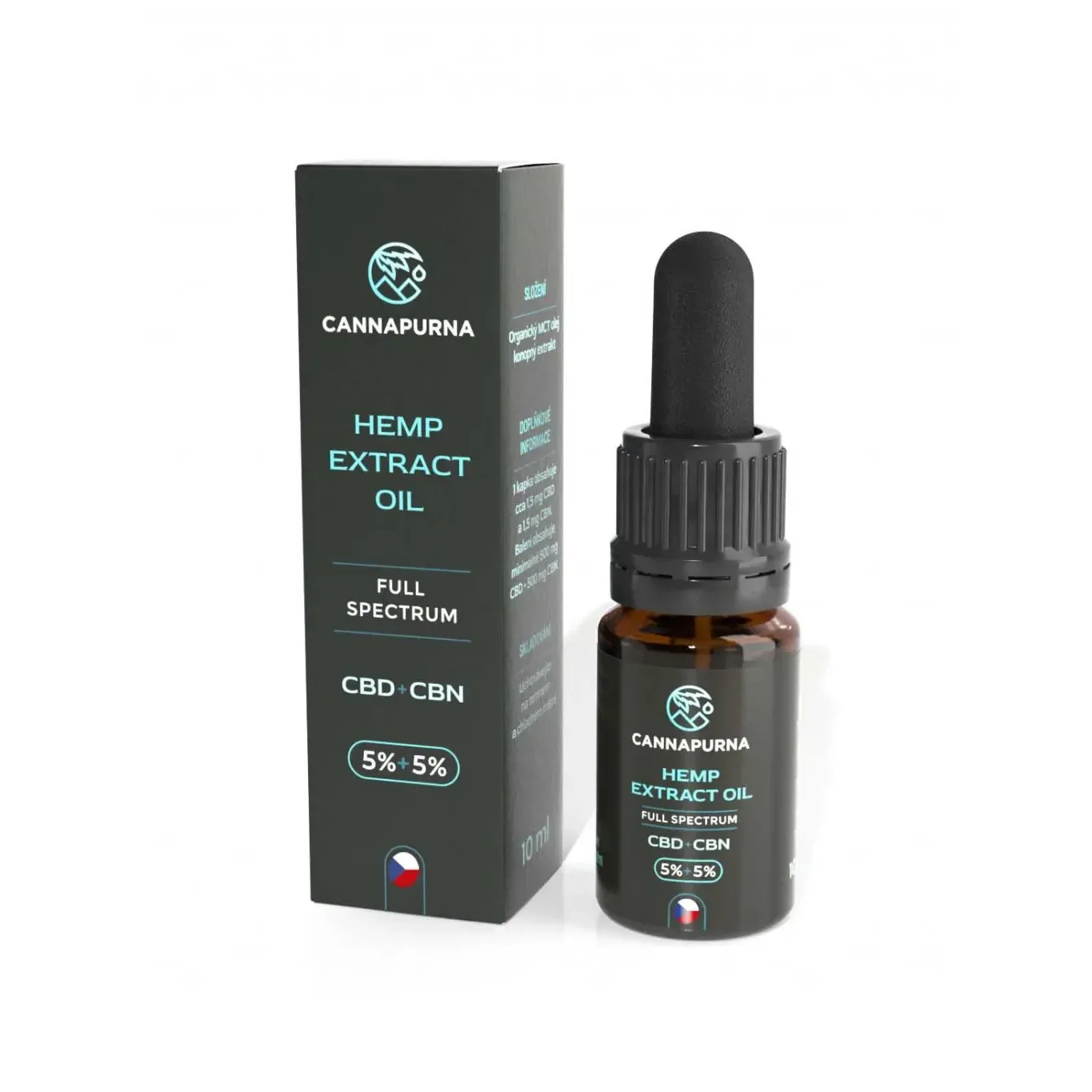 CBD + CBN oil Full spectrum Cannapurna 10ml