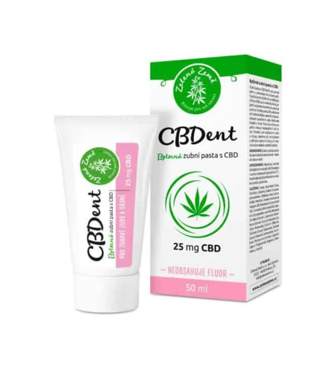 CBD toothpaste Zelená Země 50ml