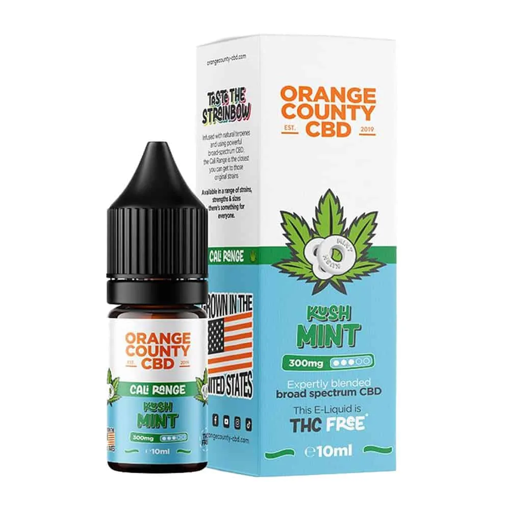 Kush Mint CBD liquid Orange County