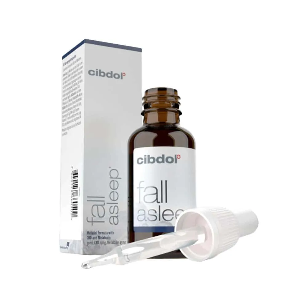 Fall Asleep CIBDOL CBD oil + Liposomal melatonin 30ml