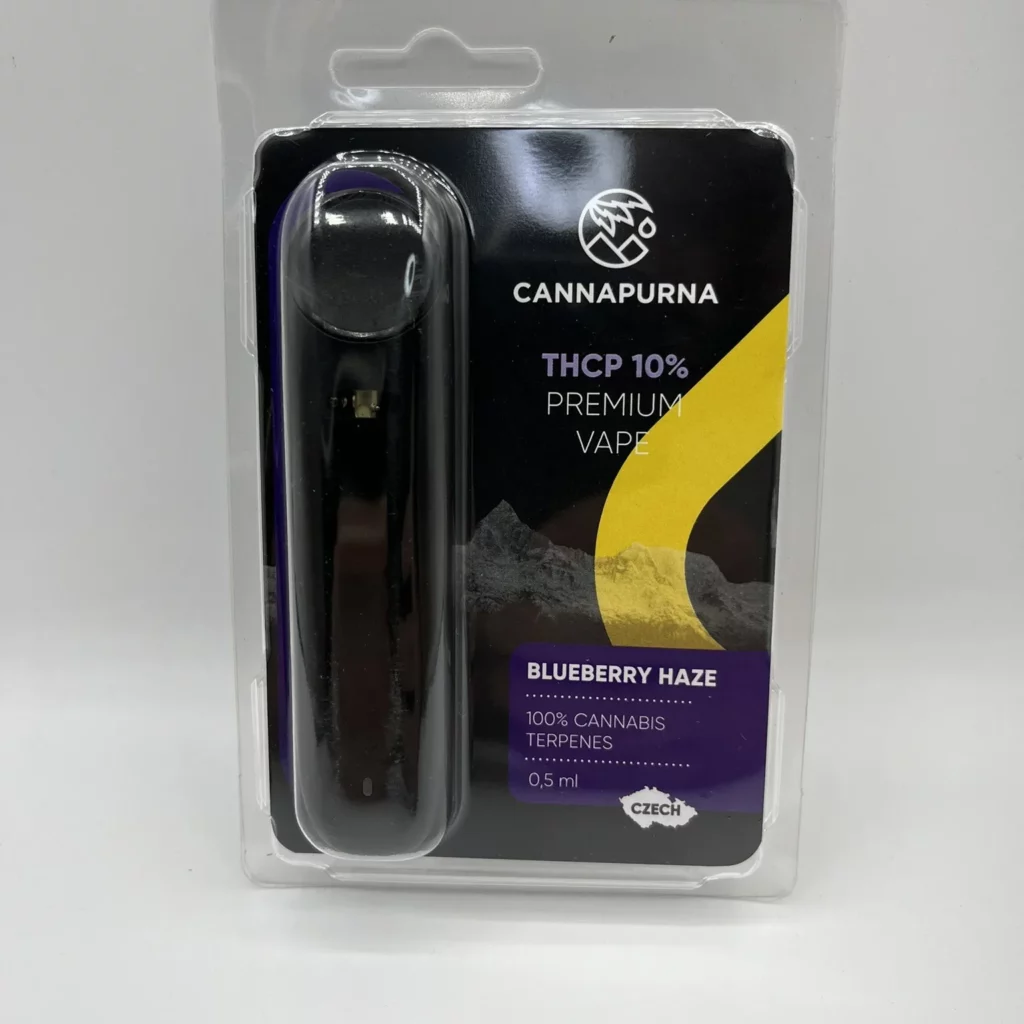 Blueberry Haze THC-P vape pen 10% Cannapurna
