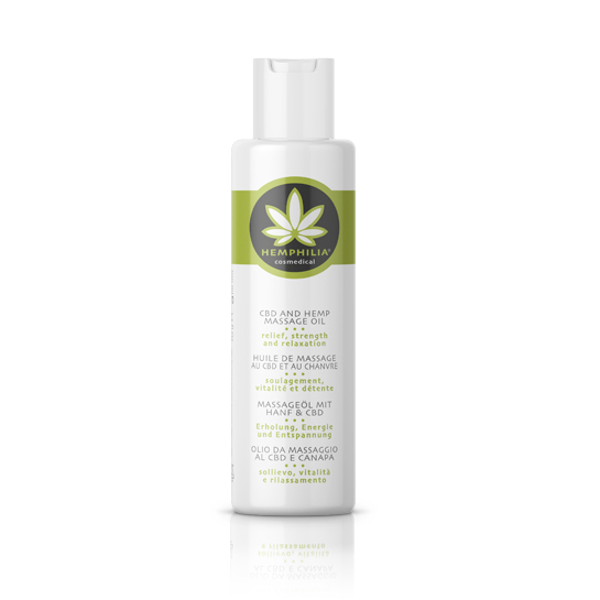 CBD & Hemp MASSAGE OIL Hemphilia 100 ml