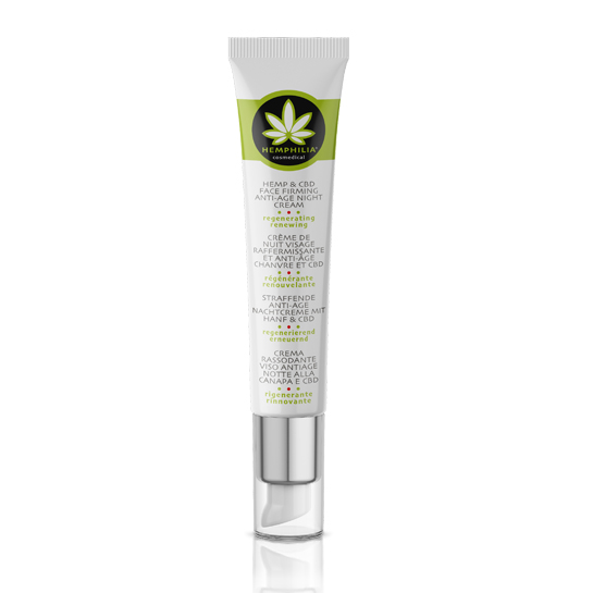 Hemp & CBD face firming anti-age NIGHT CREAM Hemphilia 45 ml