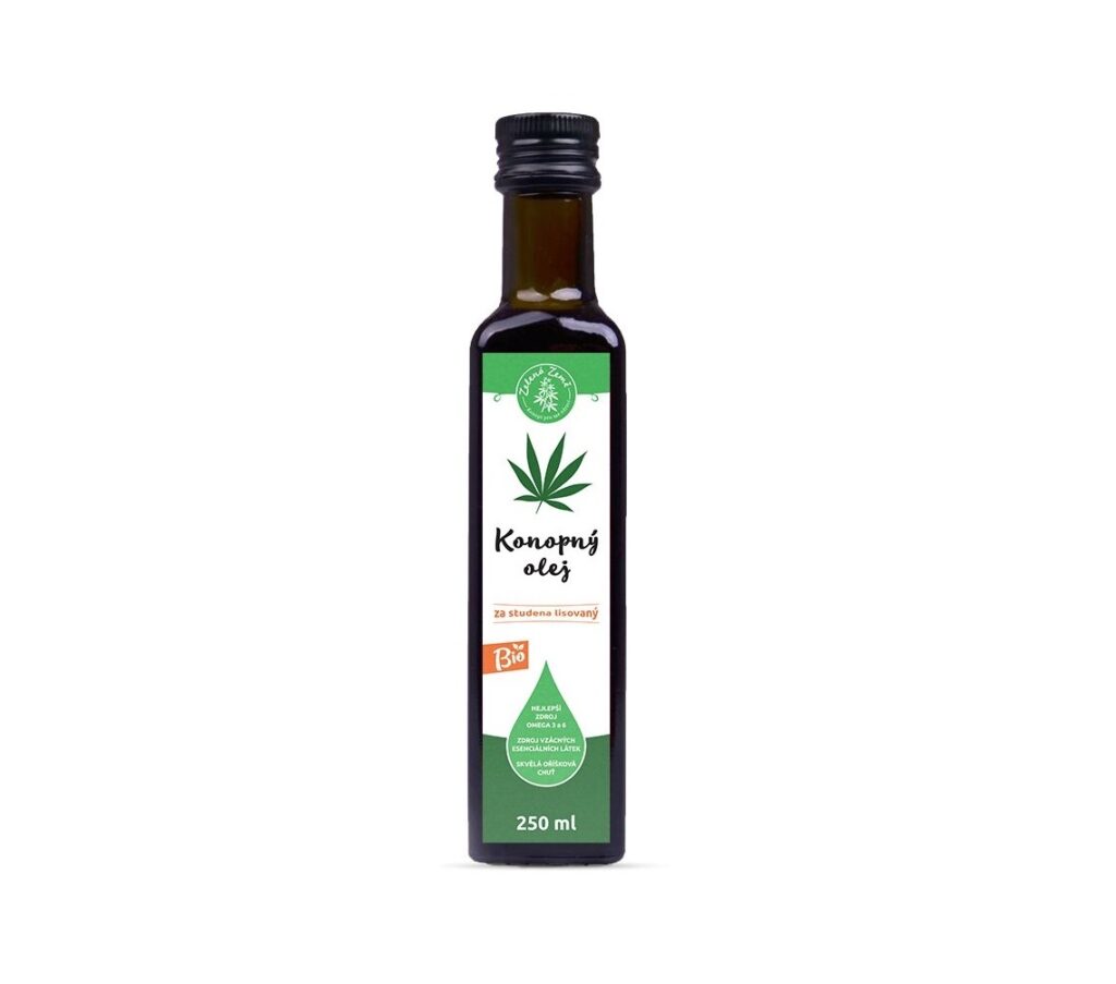 Hemp oil Zelená Země 250ml