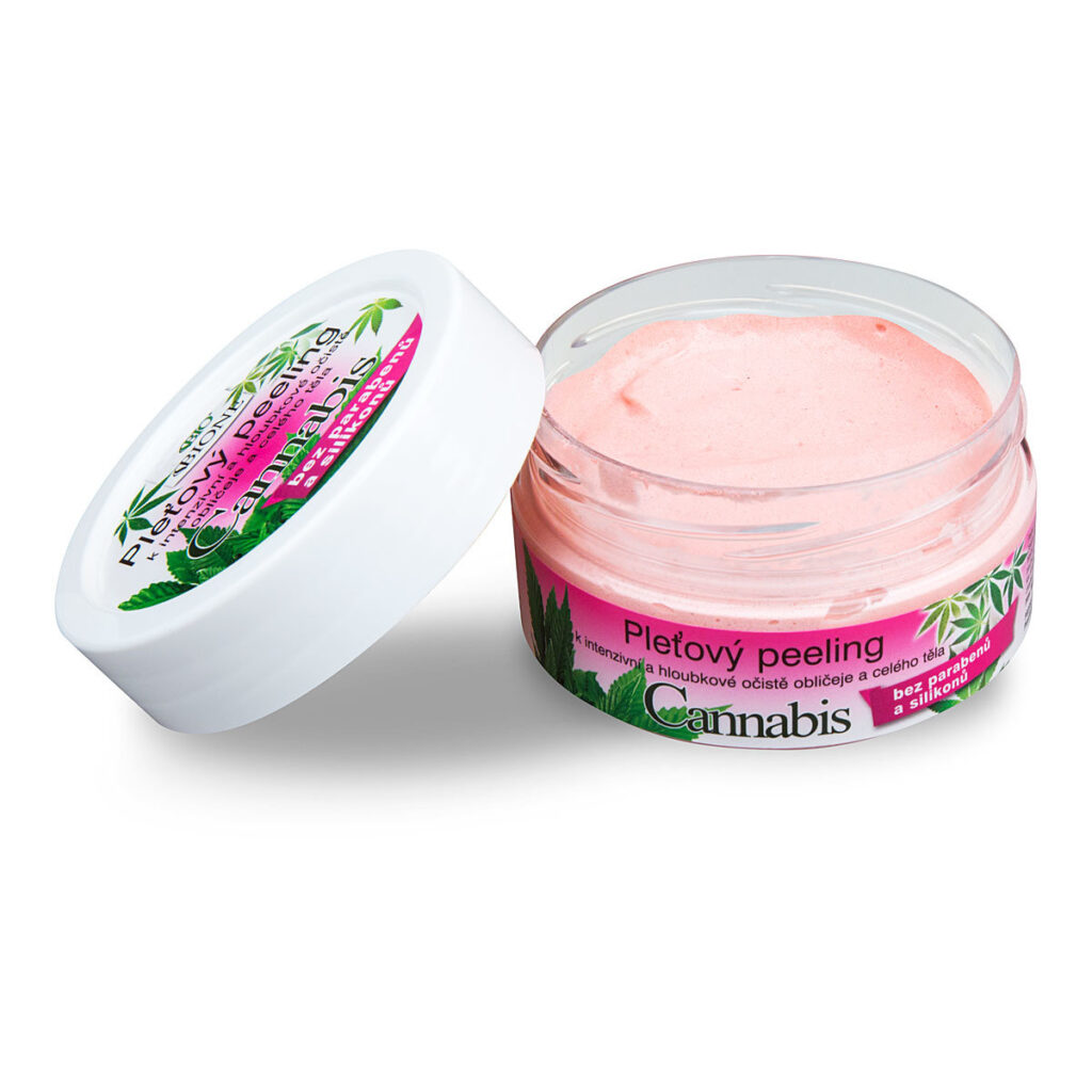 Hemp skin peeling, for face and body Bione 200g