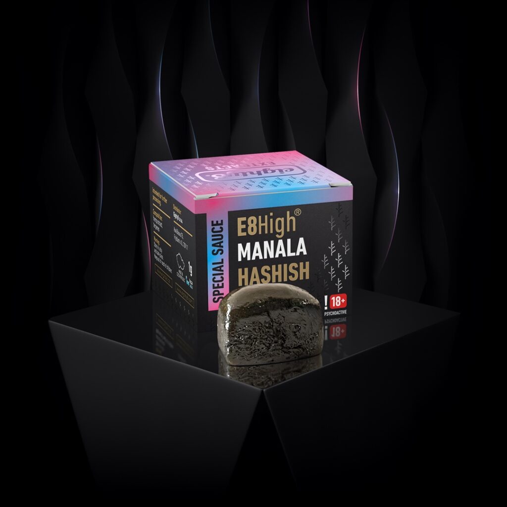 e8high MANALA hashish